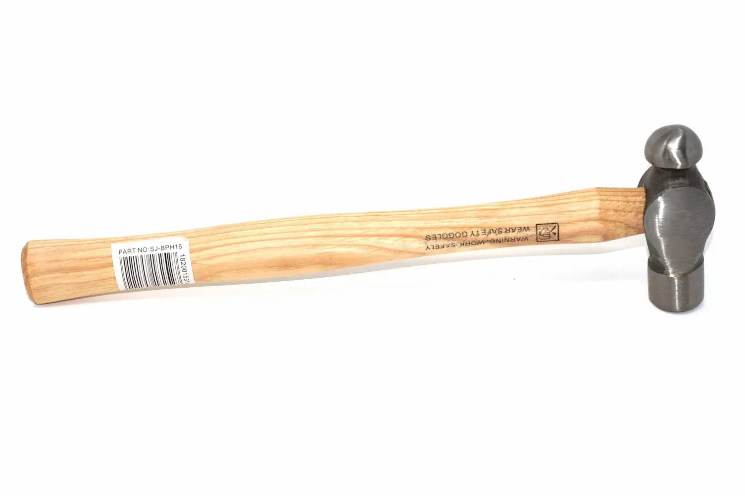 Spear & Jackson 16oz Ball Pein hammer by Cherry Tree Tools with a hickory handle and metal wedge