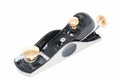 Spear & Jackson Block Plane 6 1/2 by Cherry Tree Tools, black and silver block plane with brass adjusters