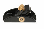 Spear & Jackson Trim Plane 85mm by Cherry Tree Tools in black with brass adjuster for wood trimming work
