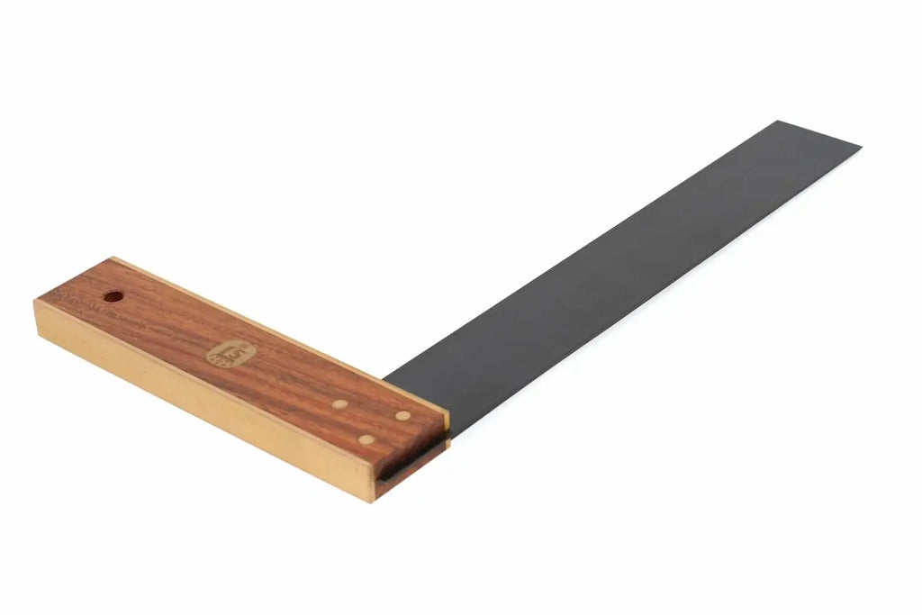 Spear & Jackson 12 Try Square with brass inside edge, ideal for accurate woodworking and metalworking measurements.