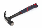 Spear & Jackson 15oz Steel Claw Hammer by Cherry Tree Tools, black solid steel with nail pulling claw