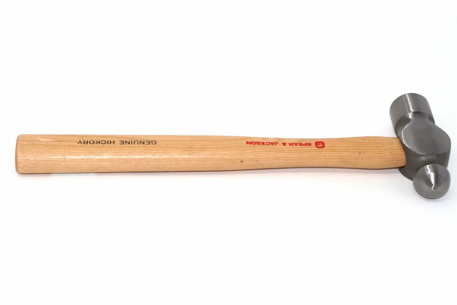 Spear & Jackson 32oz Ball Pein Hammer by Cherry Tree Tools with hickory handle and steel ball pein