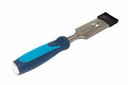 Spear & Jackson 38mm Wood Chisel by Cherry Tree Tools, bevel edge 1 12 inch, blue handle for wood shaping