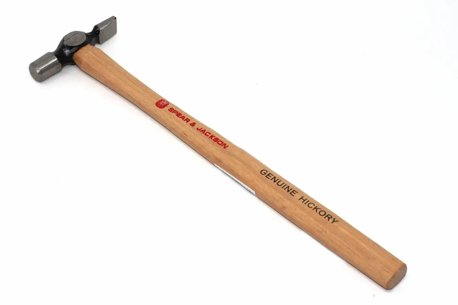 Spear & Jackson 4oz Cross Pein Hammer by Cherry Tree Tools with solid hickory handle and polished striking face