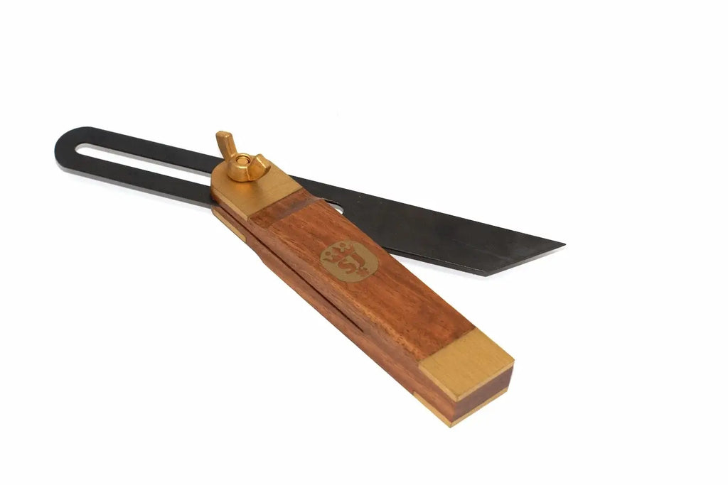 Spear & Jackson Sliding Bevel 7 12 inch by Cherry Tree Tools, rosewood hardwood with brass edge plates
