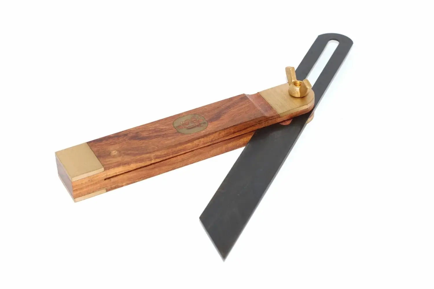 Spear & Jackson 9" sliding bevel by Cherry Tree Tools with hardwood body and brass end plates