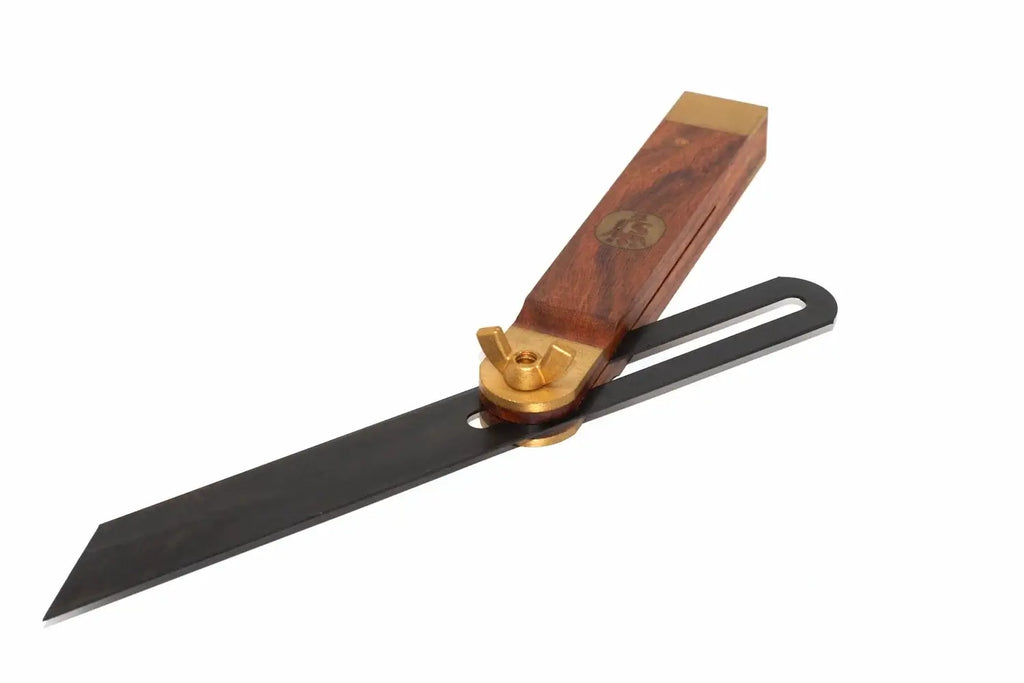 Spear & Jackson 9" sliding bevel by Cherry Tree Tools, hardwood body with brass end wear plates and locking screw