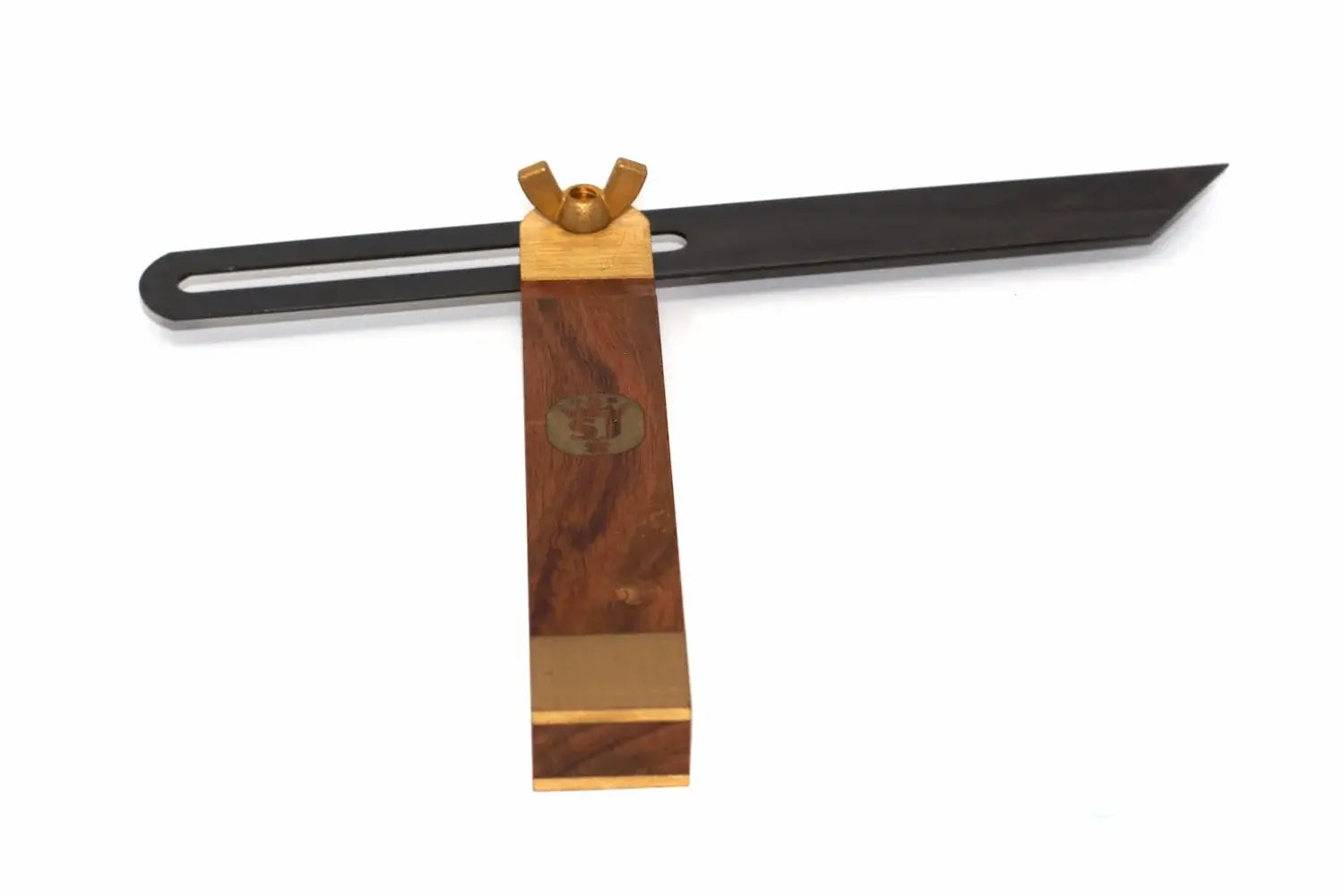 Spear & Jackson 9" sliding bevel by Cherry Tree Tools with brass end wear plates for angle transfer