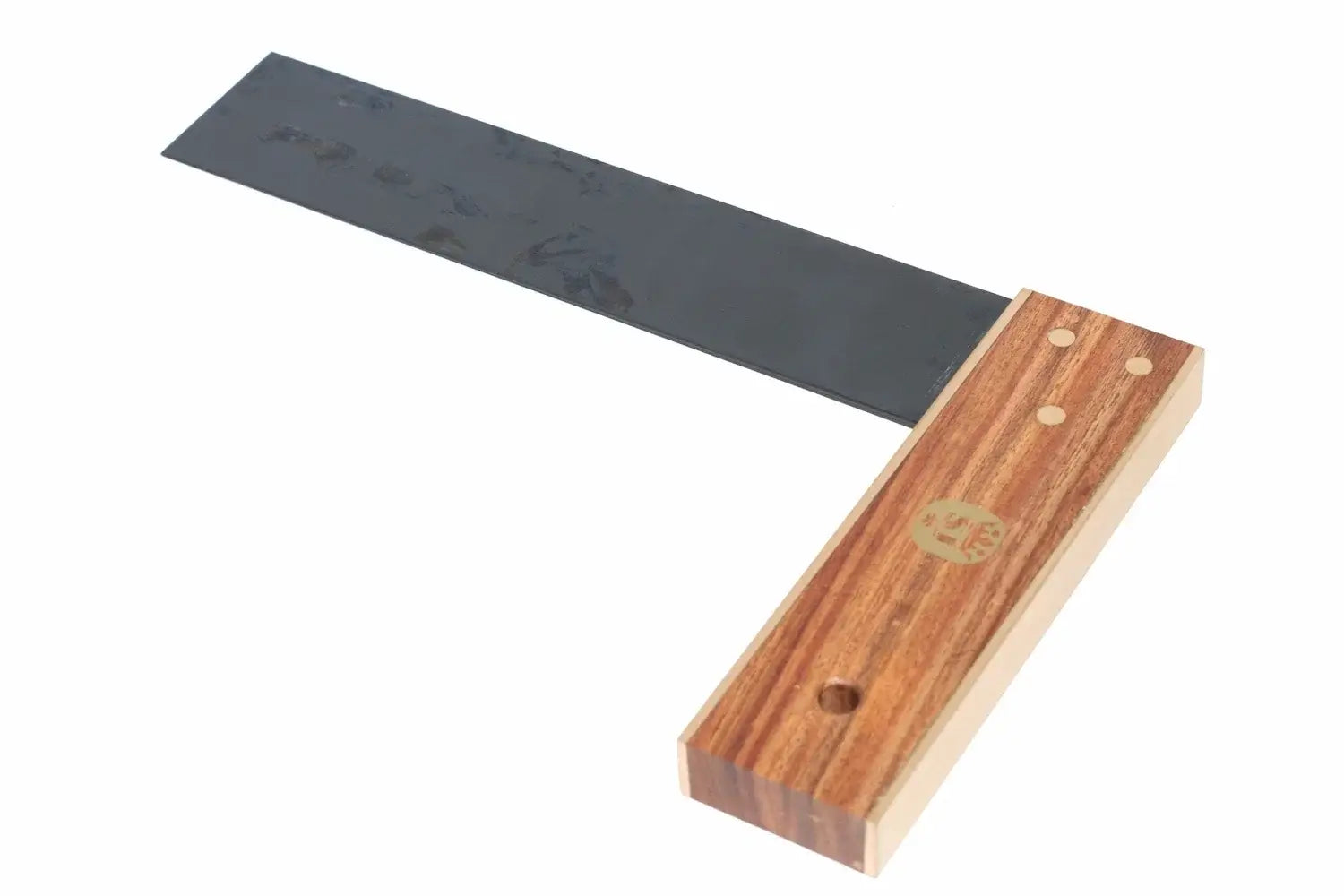 Spear & Jackson 230mm Try Square 9 inch Cherry Tree Tools try square rosewood stained hardwood with brass wear plates