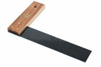 Spear & Jackson 230mm Try Square 9 inch by Cherry Tree Tools, rosewood stained with brass wear plates