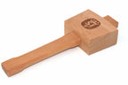 Spear & Jackson 4" Carpenters Mallet by Cherry Tree Tools in beechwood with angled striking surfaces