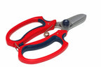 Spear & Jackson Comfort Garden Scissors by Cherry Tree Tools with red and navy soft touch handles