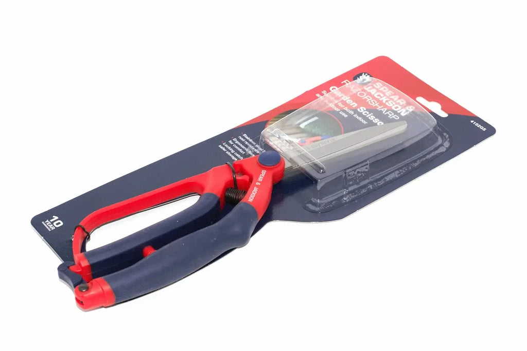 Spear & Jackson Garden Scissors by Cherry Tree Tools with ergonomic soft feel handles