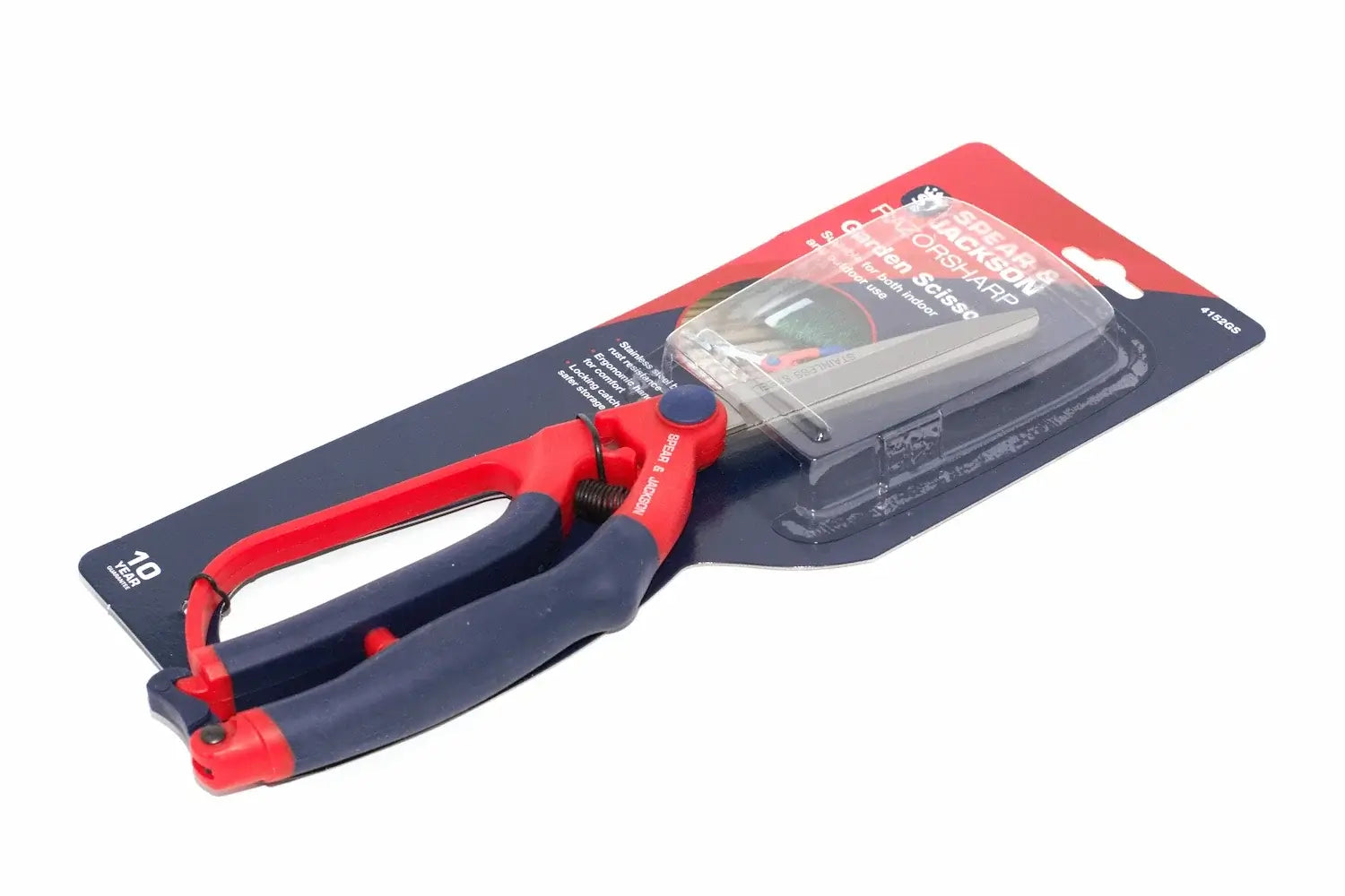 Spear & Jackson Garden Scissors by Cherry Tree Tools with ergonomic soft feel handles