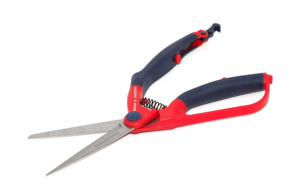 Spear & Jackson Garden Scissors by Cherry Tree Tools with ergonomic soft feel handles