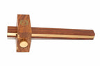 Spear & Jackson 8 Marking Gauge with hardwood stock, brass slider, and steel marking pin for precise woodworking.