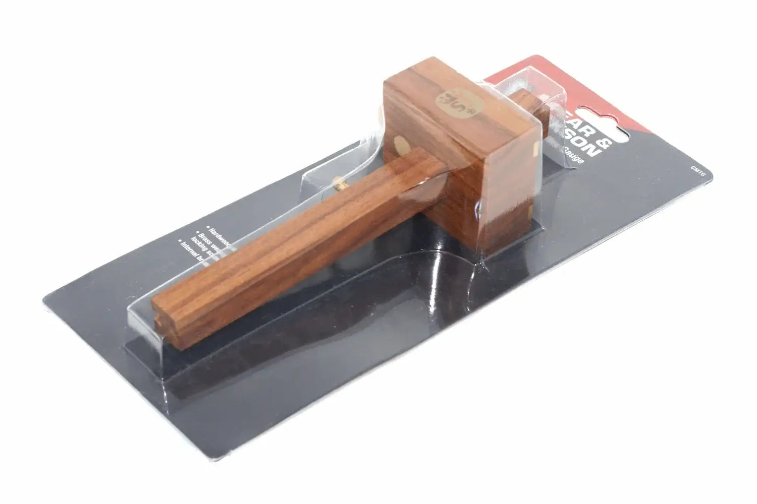 Spear & Jackson Mortice Gauge Hardwood and Brass by Cherry Tree Tools, hardwood stock with brass fittings