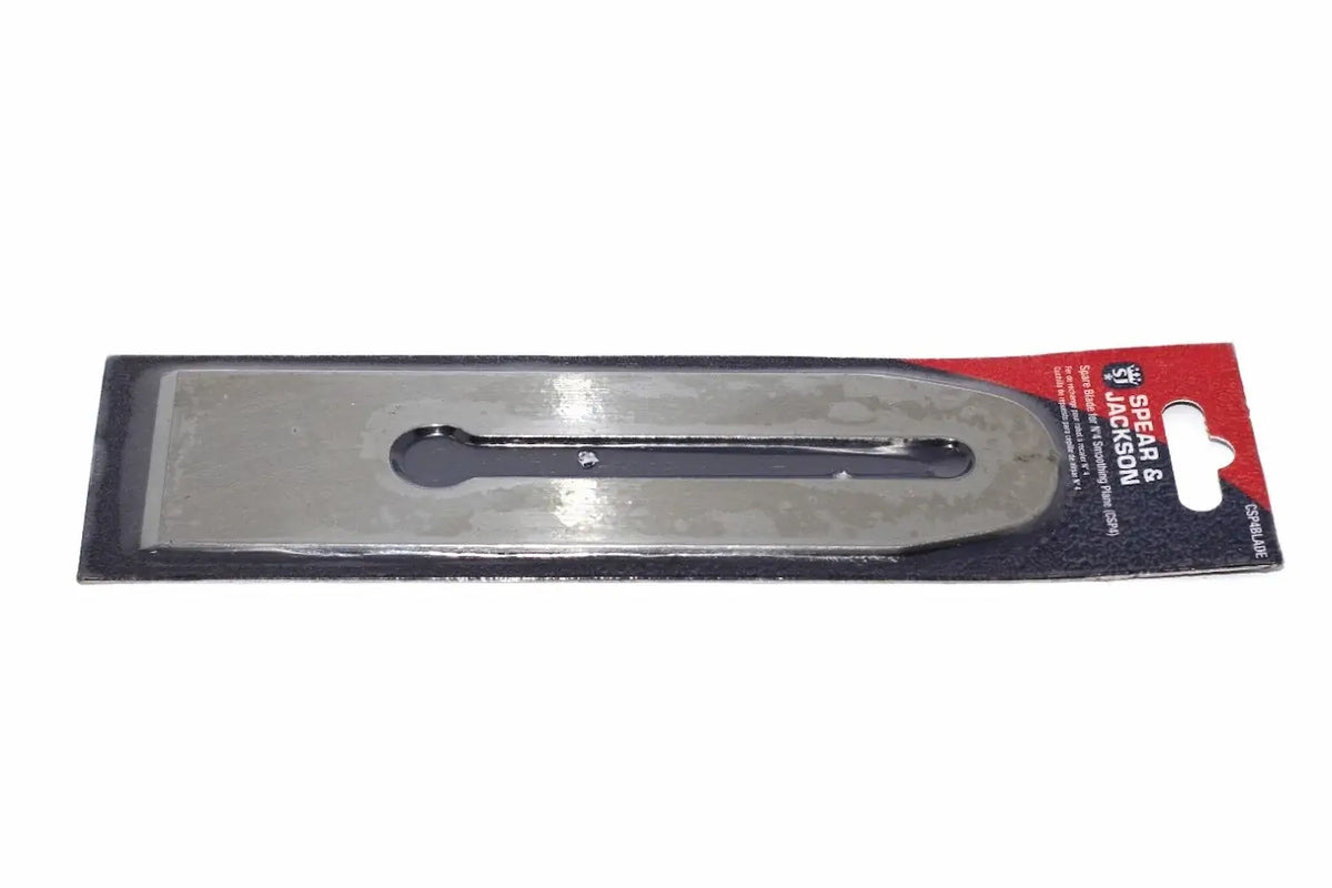Spear & Jackson No 4 Plane Blade by Cherry Tree Tools, carbon steel replacement cutter with ground hardened edge