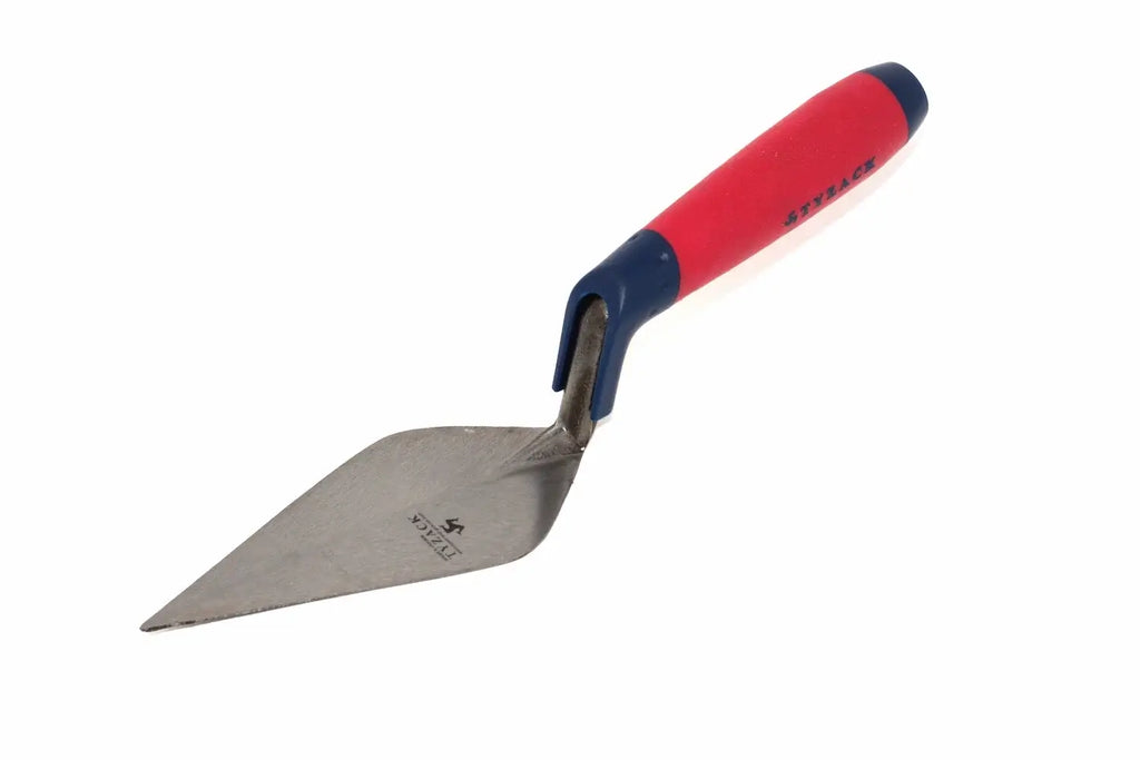 Spear & Jackson 6 Pointing Trowel - Tyzack with a durable high carbon steel blade and ergonomic handle.