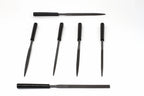Stanley 6 piece Needle File Set by Cherry Tree Tools black needle files for crafts and fine modelling detailing