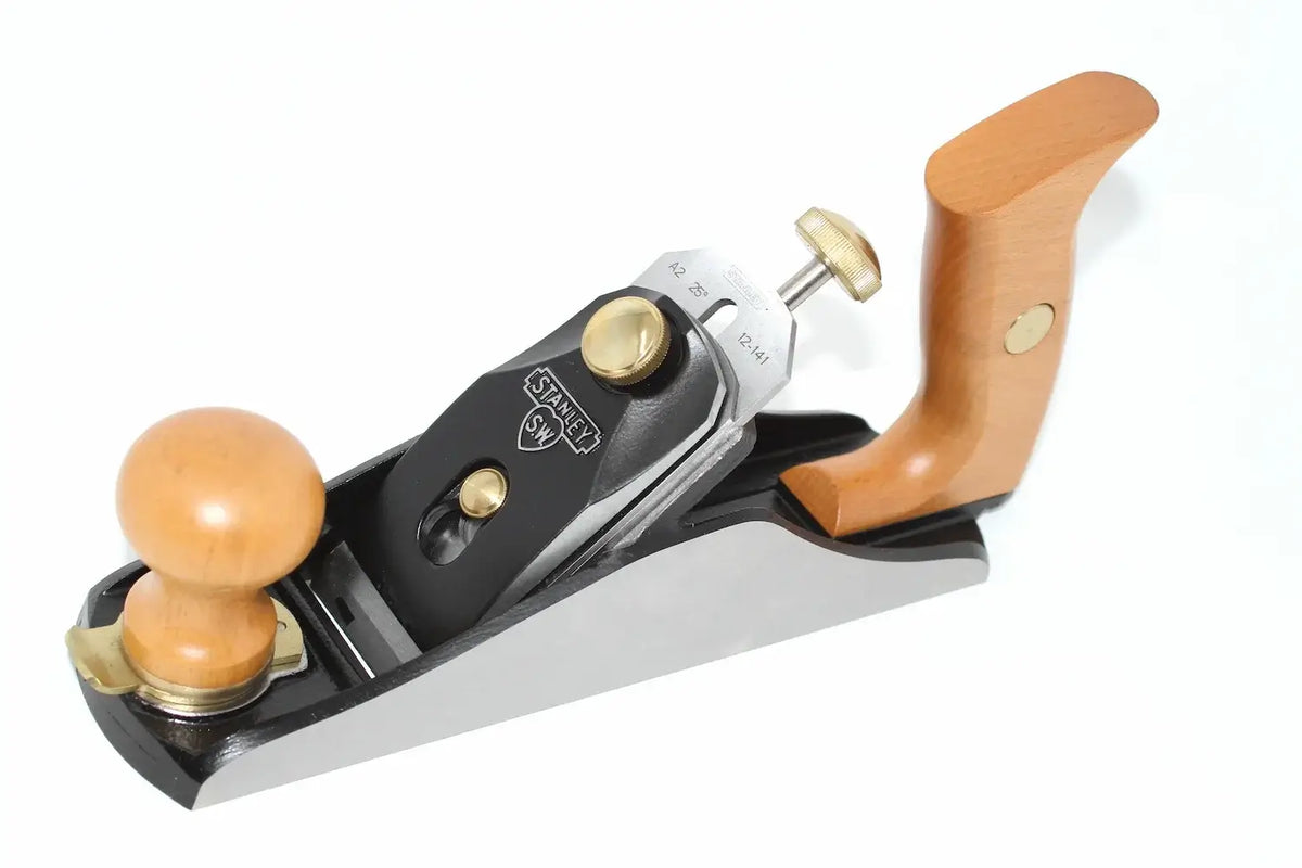 Stanley Bailey Sweetheart No4 Hand Plane by Cherry Tree Tools with cherry wood handle and cast iron base
