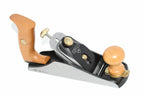 Stanley Bailey Sweetheart No4 Hand Plane by Cherry Tree Tools, black cast iron with cherry wood handles