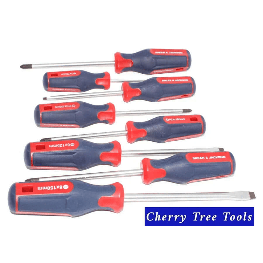 Spear & Jackson 8pc Mixed Screwdriver Set 