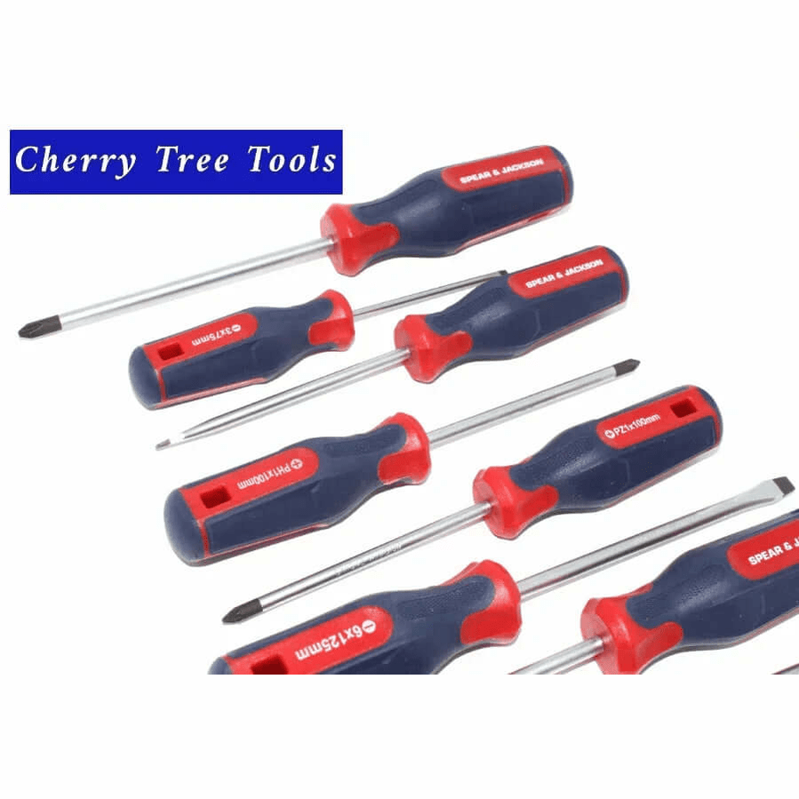 Spear & Jackson 8pc Mixed Screwdriver Set 