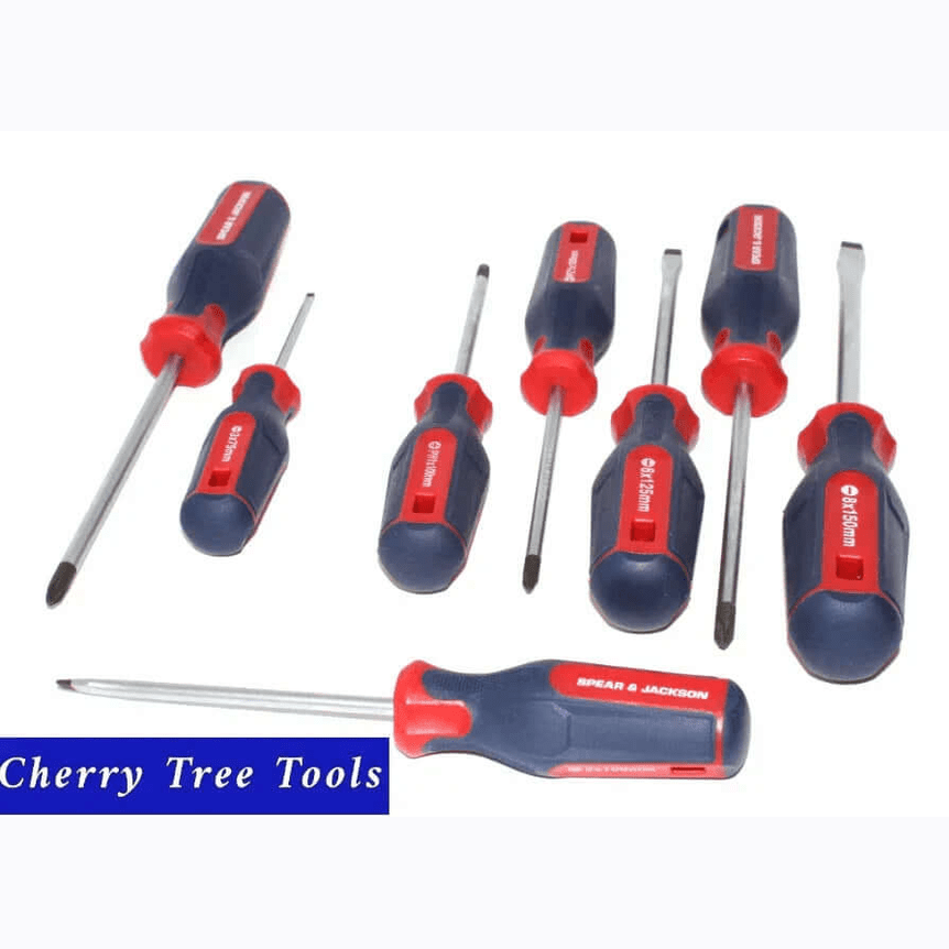 Spear & Jackson 8pc Mixed Screwdriver Set 