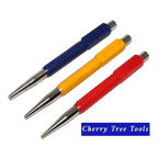 Silverline 3pc Colour-Coded Nail Punch Set  123mm 