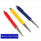 Silverline 3pc Colour-Coded Nail Punch Set  123mm 