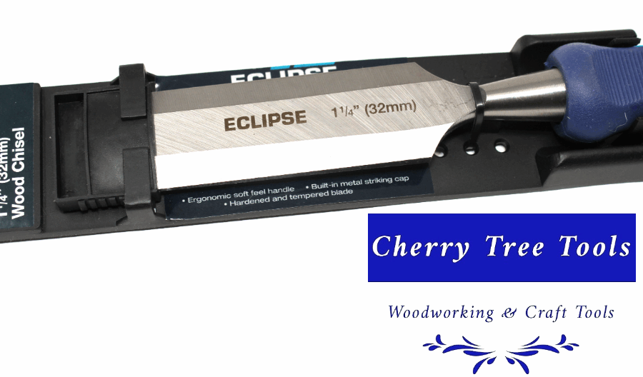 Chisel Eclipse professional 1 1/4" (32mm) Bevel Edge. - Cherry Tree Tools