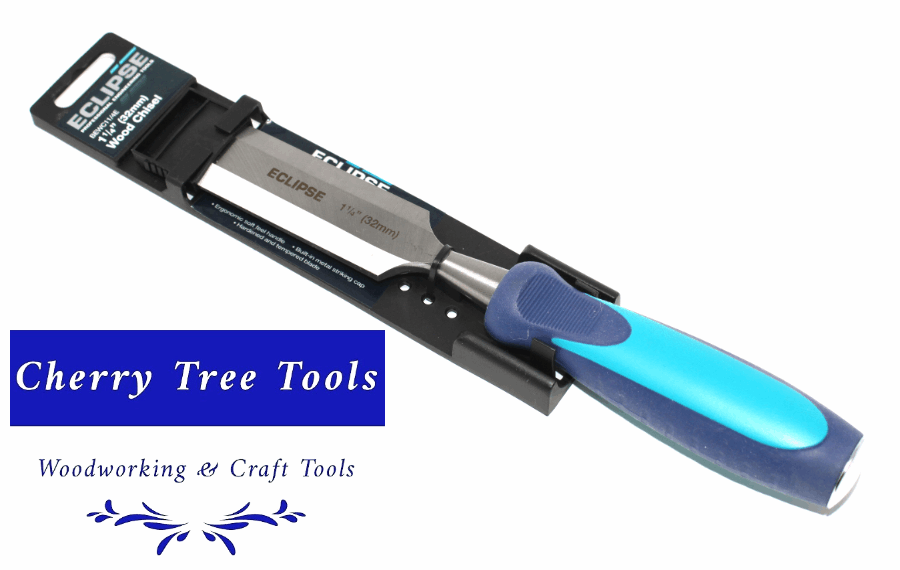 Chisel BEWC11/2E  Eclipse Professional  1 1/2" (38mm)   Bevel Edge - Cherry Tree Tools