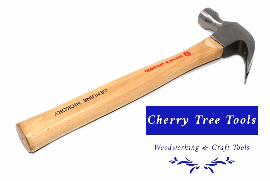 Claw Hammer 16oz, Hickory Handle -  Spear & Jackson  SJ-CAH16 - Cherry Tree Tools