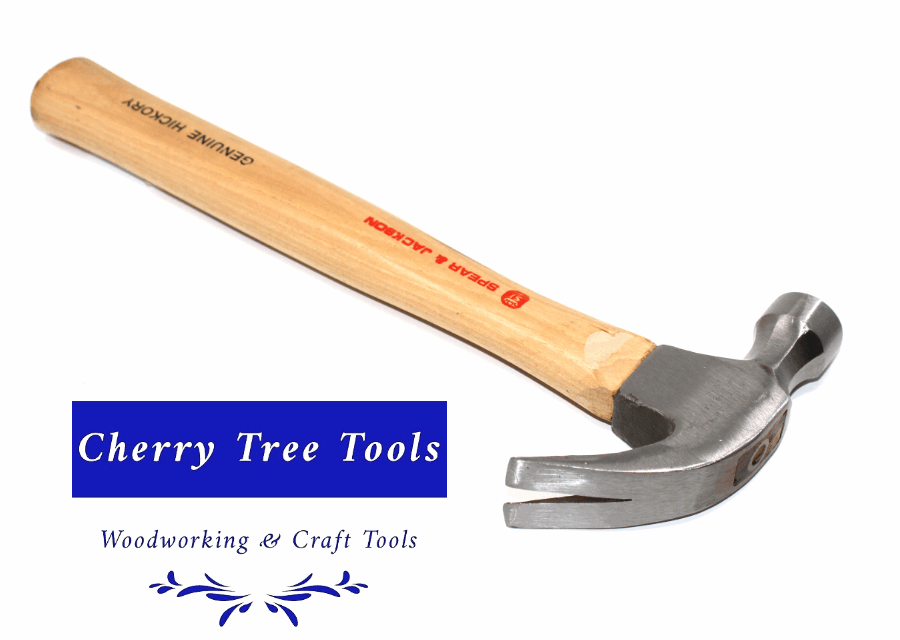 Claw Hammer 16oz, Hickory Handle -  Spear & Jackson  SJ-CAH16 - Cherry Tree Tools