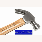 Spear & Jackson 16oz Hickory Claw Hammer  - Cherry Tree Tools