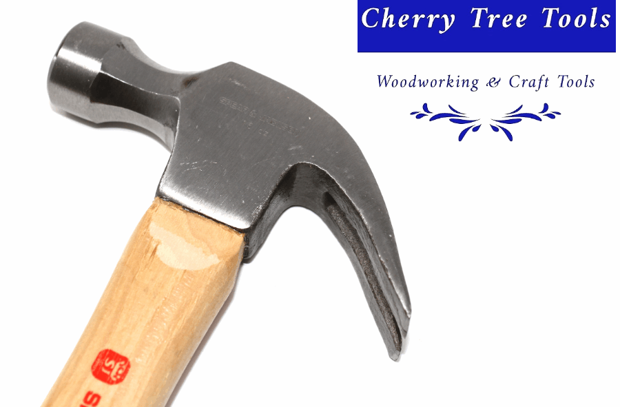 Claw Hammer 16oz, Hickory Handle -  Spear & Jackson  SJ-CAH16 - Cherry Tree Tools