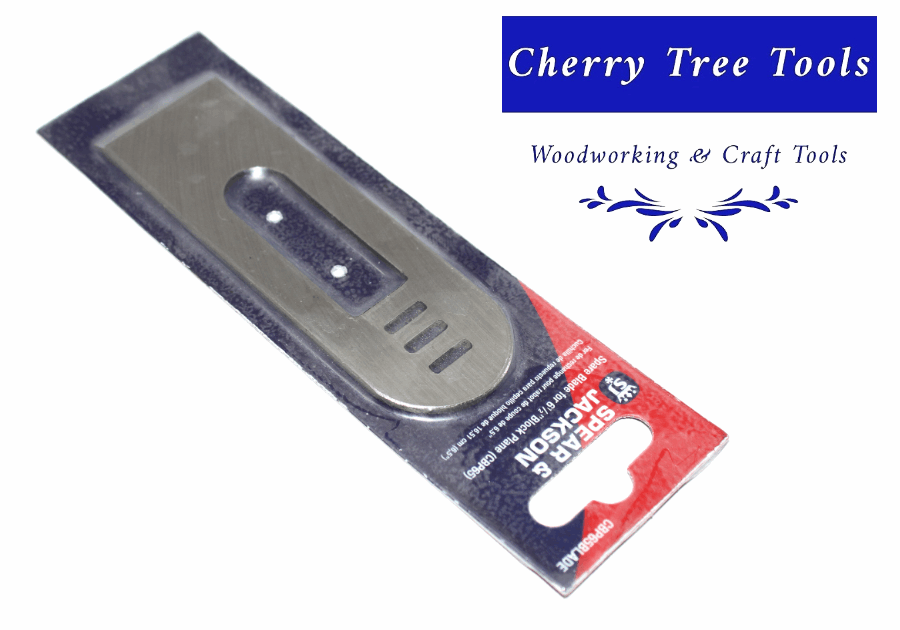 Block Plane Spare Cutter  No 6 1/2  -  Spear & Jackson CBP65BLADE - Cherry Tree Tools