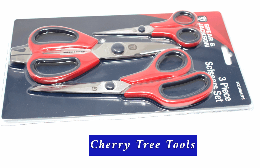 Scissors Set 3 Pce Spear & Jackson SCISSORS3PS - Cherry Tree Tools