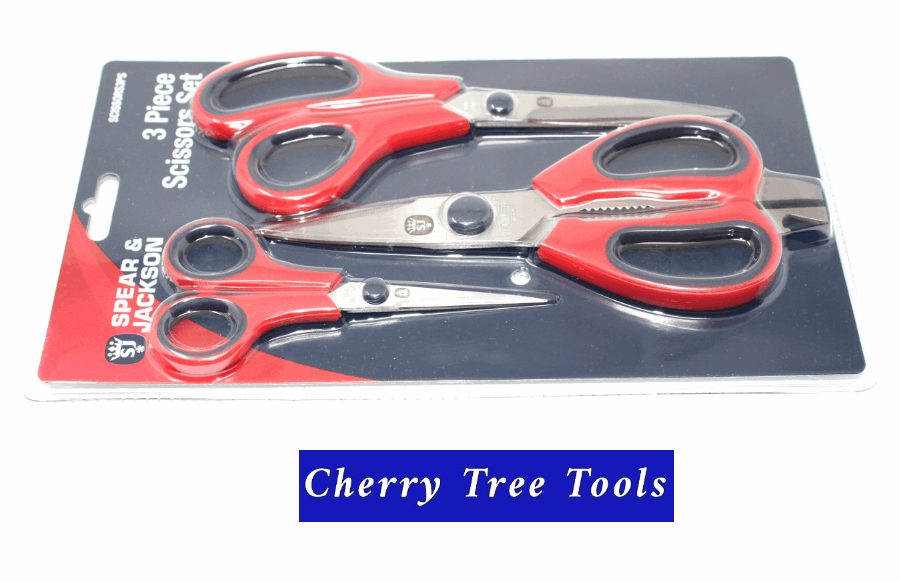 Scissors Set 3 Pce Spear & Jackson SCISSORS3PS - Cherry Tree Tools