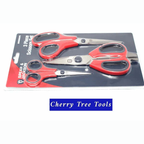 Spear & Jackson 3pc Multi-Purpose Scissors Set  for Versatile Cutting Solutions