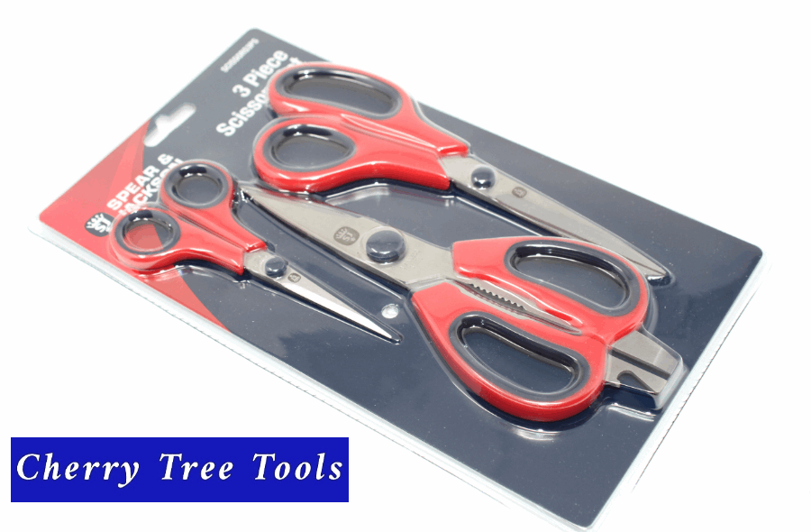 Scissors Set 3 Pce Spear & Jackson SCISSORS3PS - Cherry Tree Tools