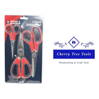 Spear & Jackson 3pc Multi-Purpose Scissors Set  for Versatile Cutting Solutions