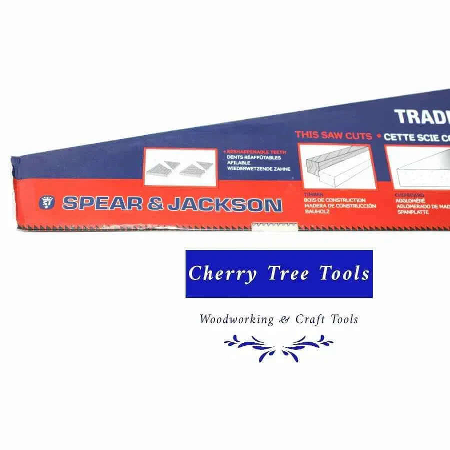 Spear & Jackson 22" Skew back Hand Saw  for Precision Cutting and Durability