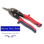 Eclipse Professional Tin Snips Left Hand Cut - Sheet Metal Cutters for Left & Straight Cuts