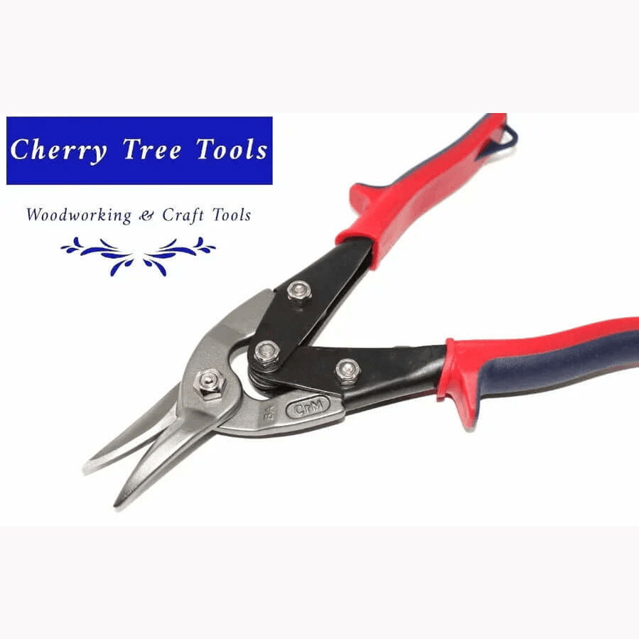Eclipse Professional Tin Snips Left Hand Cut - Sheet Metal Cutters for Left & Straight Cuts