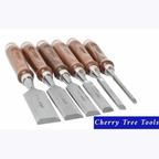 Rolson 8pc Bevel Edge Wood Chisel Set 56150 