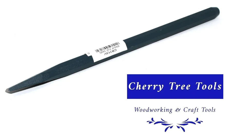 Eclipse Professional Cold Chisel Flat Steel 12" x 3/4"  CB113V/07 - Cherry Tree Tools