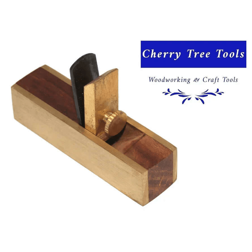 Silverline Miniature Scraper Plane - Rosewood & Brass