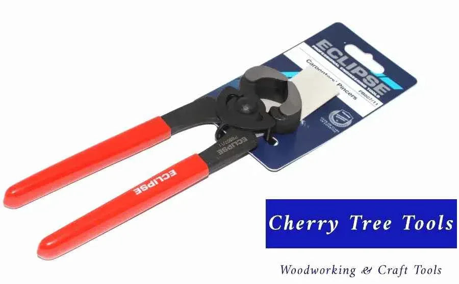 Eclipse Professional Carpenters Pincers-  7" (180mm) for Precision Work - Cherry Tree Tools